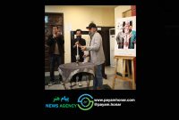 بهرام ابراهیمی شمع شب چراغ نمایش «ناگهان پیت حلبی» را افروخت