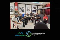 نمایشنامه خوانی «مجلس ضربت زدن» با استقبال هنرمندان برگزار شد