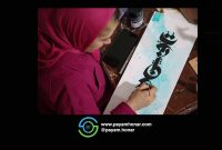 هنرمندان نقاشی‌خط، نام بانو «توراندخت» را قلم زدند